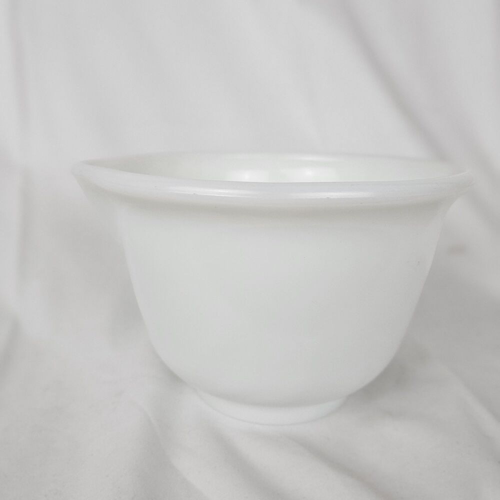 Hamilton Beach Model G Vintage Mixer Small 6.5" Milk Glass Bowl w/ Spout ONLY